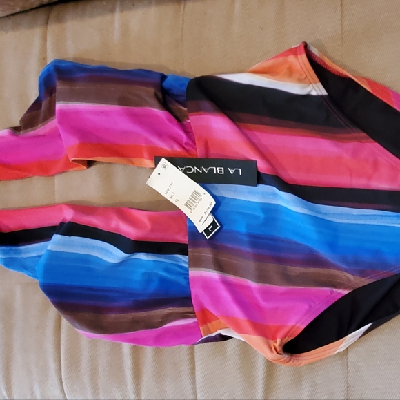 La Blanca NWT 1 piece size 12 - Picture 6 of 6